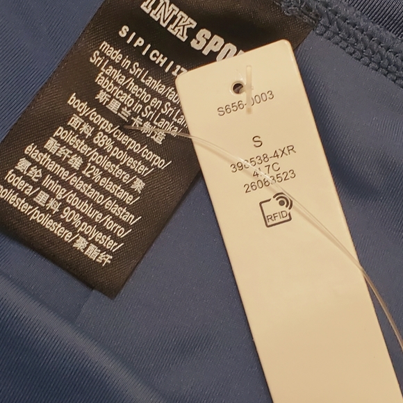 Lot of 3-Victoria’s Secret PINK Sport Gym to Swim Ruched Back Shorts - Picture 6 of 6